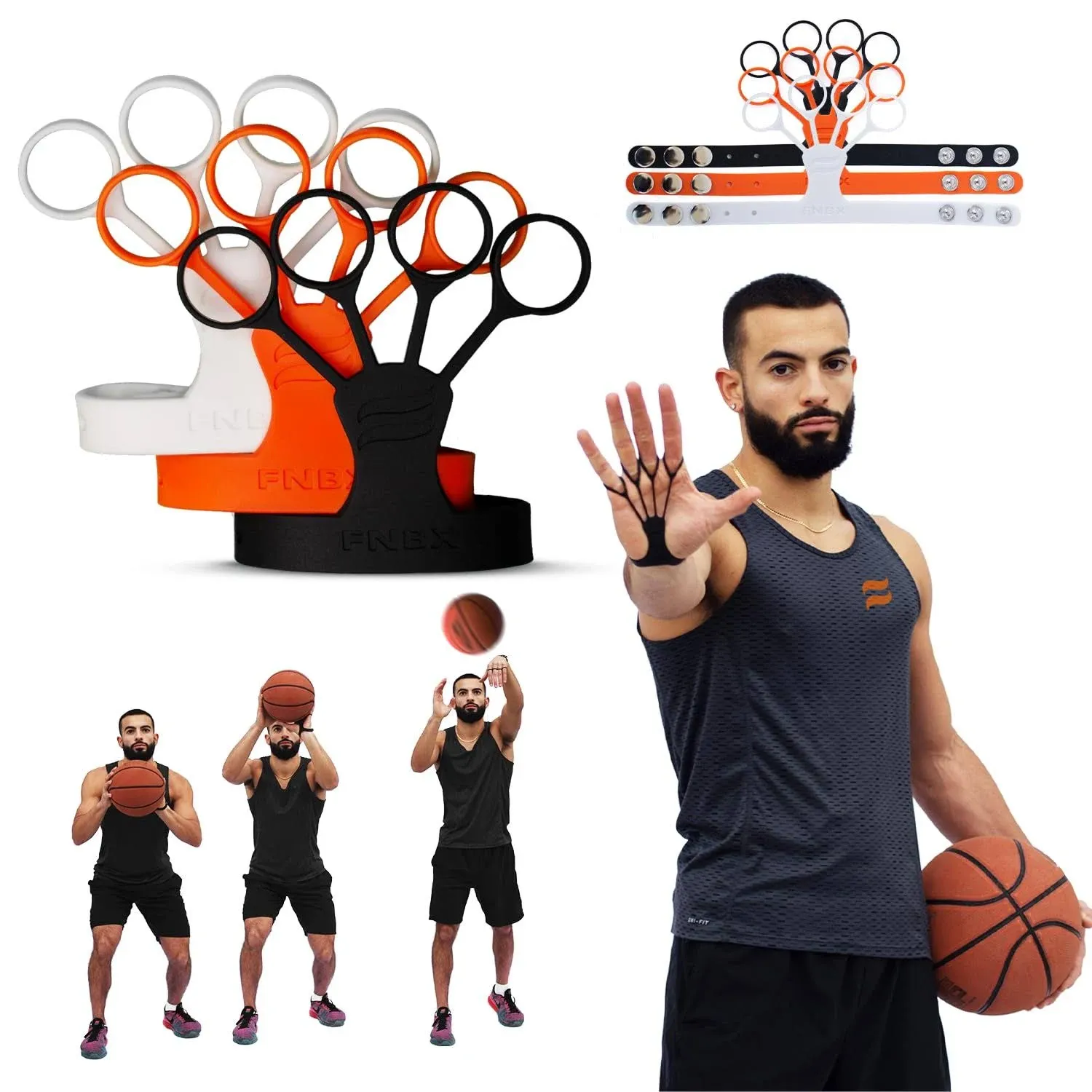 FNBX FlickGlove Basketball Shooting Aid, Training Equipment for Improving Shot 3