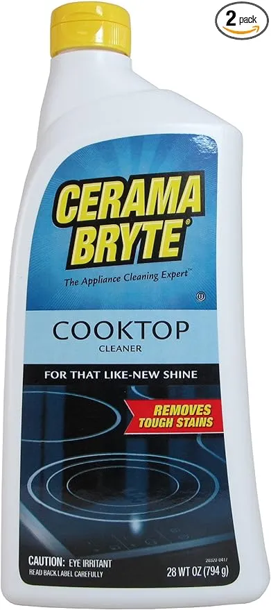 Cerama Bryte Ceramic Cooktop Cleaner 28 Oz (Pack of 2)  