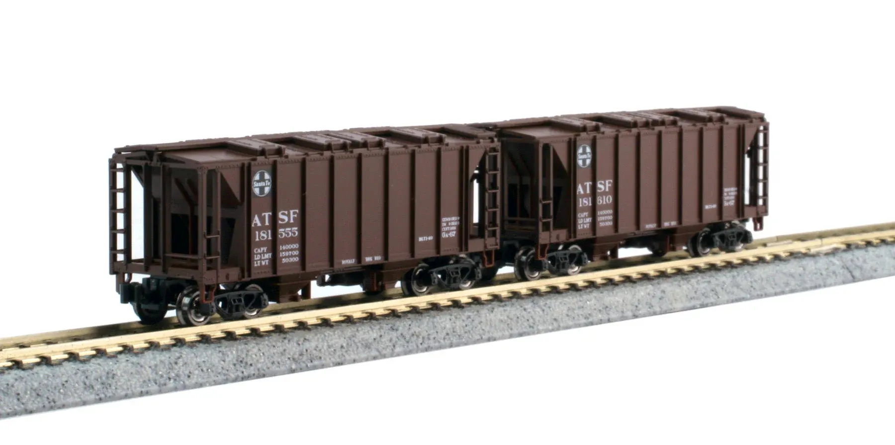 Kato 1064700 N ACF Covered Hopper 8-Car Set