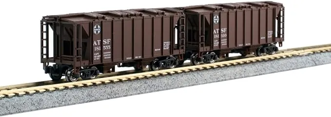 Kato USA Model Train Products N ACF Covered Hopper 8-Car Set