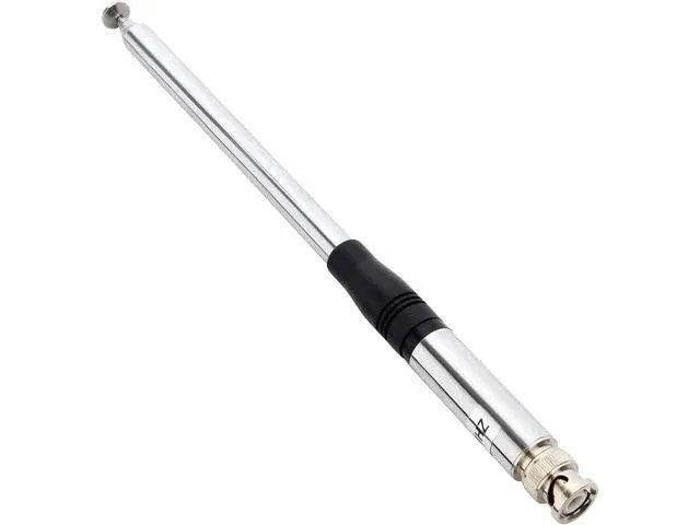 HYS 27Mhz Antenna 9-Inch to 51-inch Telescopic/Rod HT Antennas for CB Handheld/Portable Radio with BNC Connector Compatible with Cobra Midland Uniden Anytone CB Radio