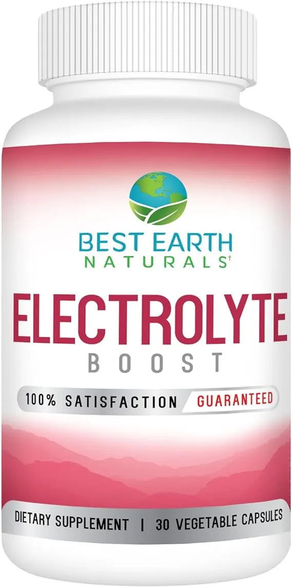 Best Earth Naturals Electrolyte Support Supplement - Support Electrolyte Balance ...