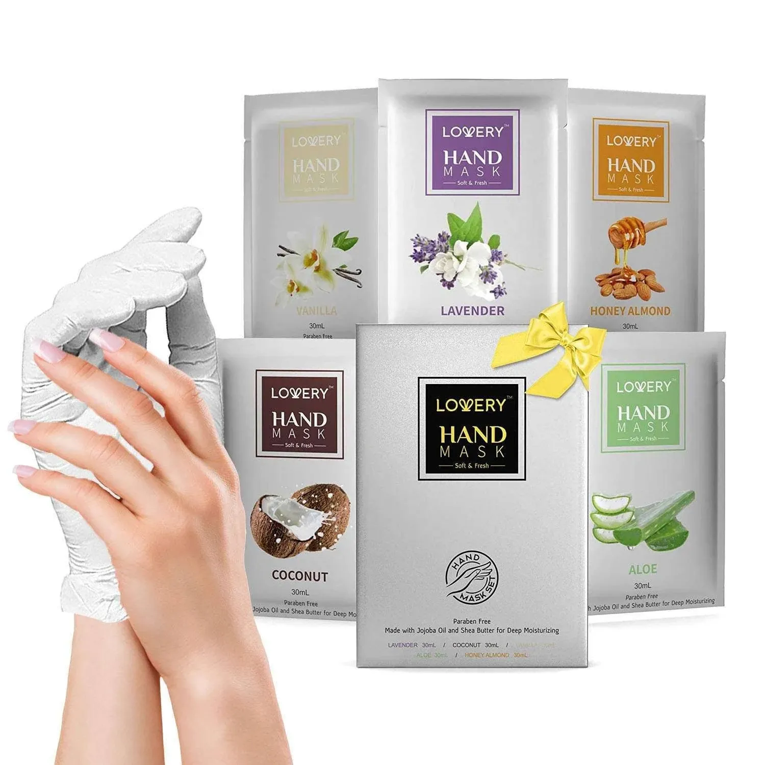 Deep Conditioning Hand Mask Set, 5 Piece