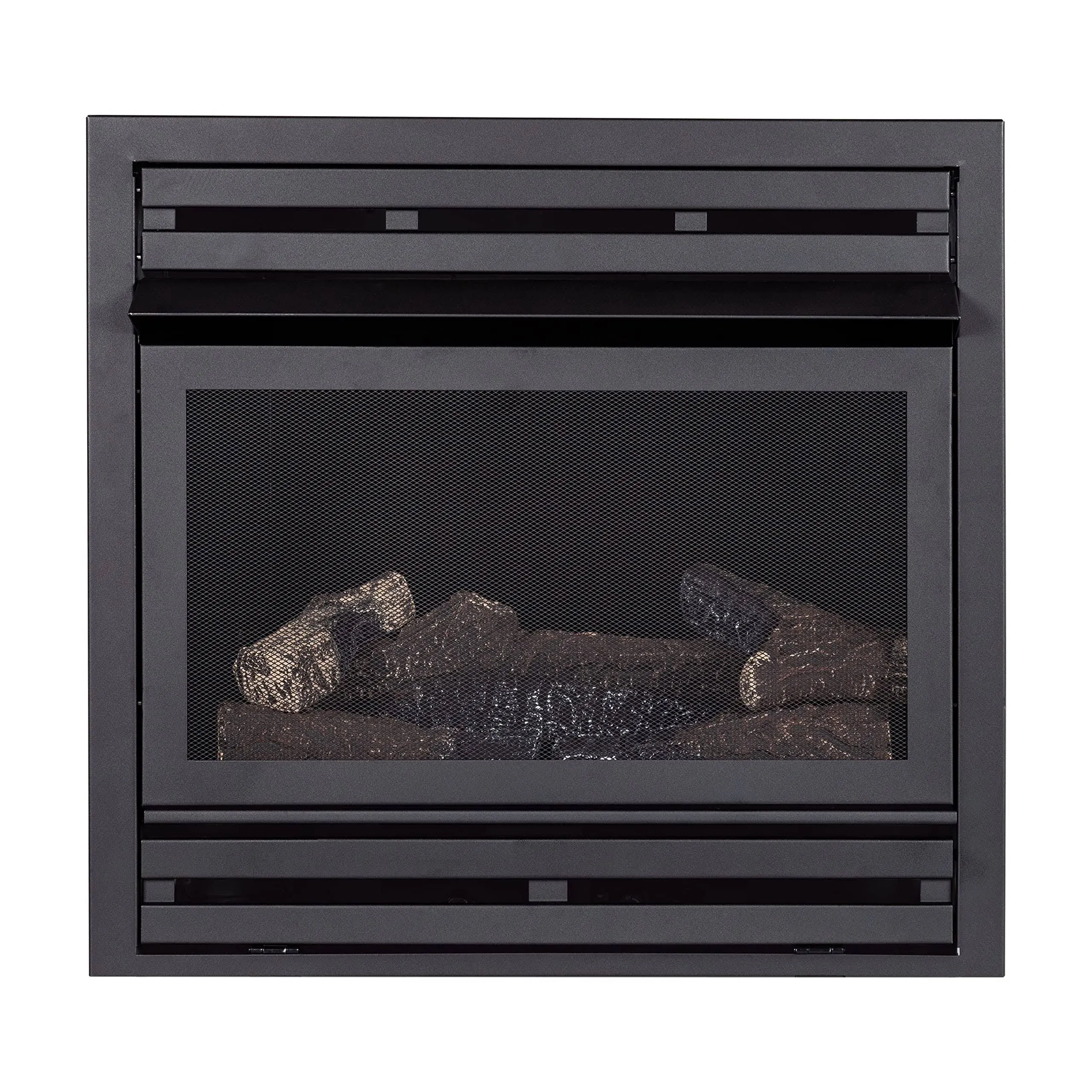 Pleasant Hearth 28 in. Zero Clearance Firebox Natural GAS Log Insert