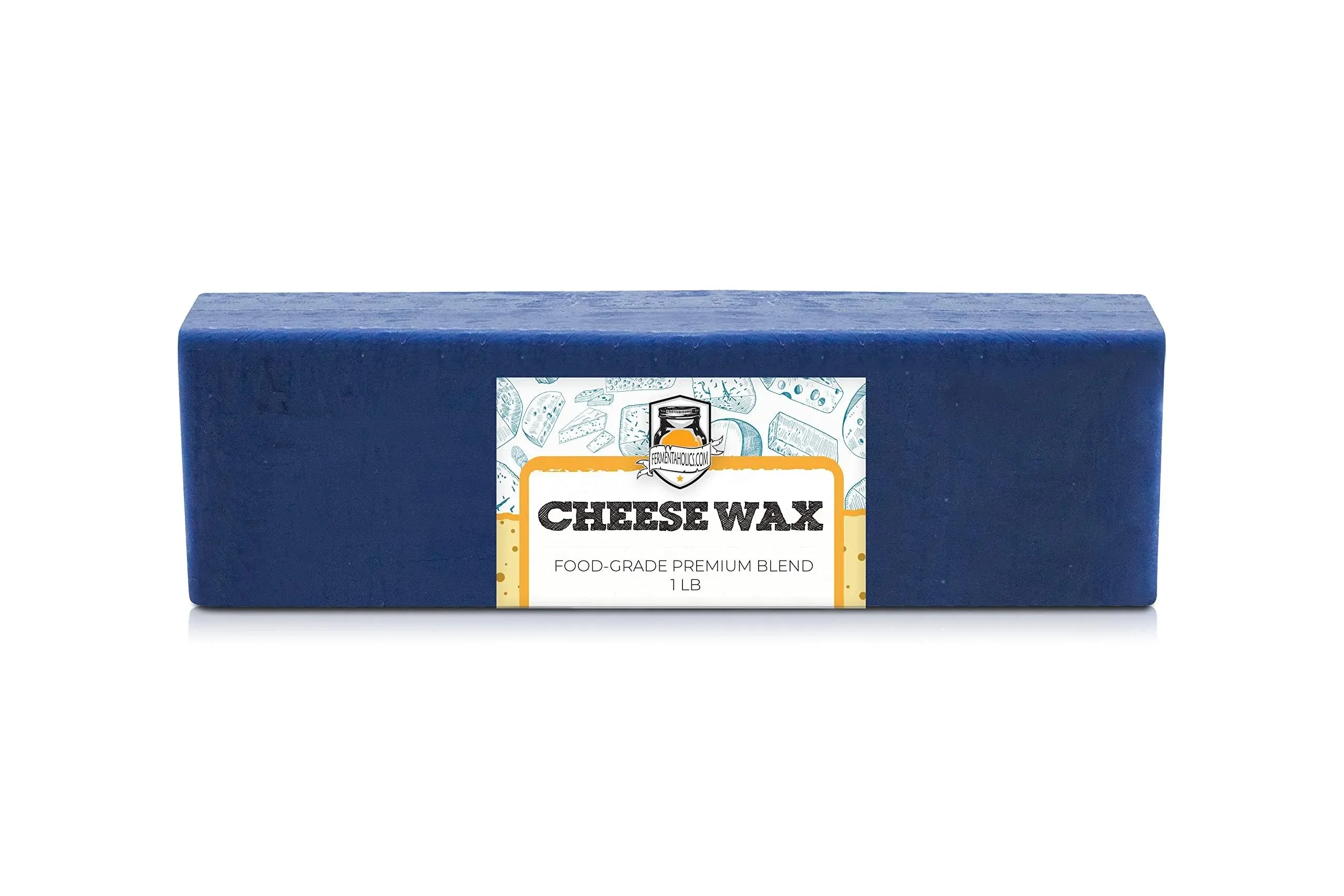 Fermentaholics Blue Cheese Wax - 1 lb. Food Grade Premium Cheesemaking Wax for Hard and Aged Cheeses – Protect and Preserve Your Cheese