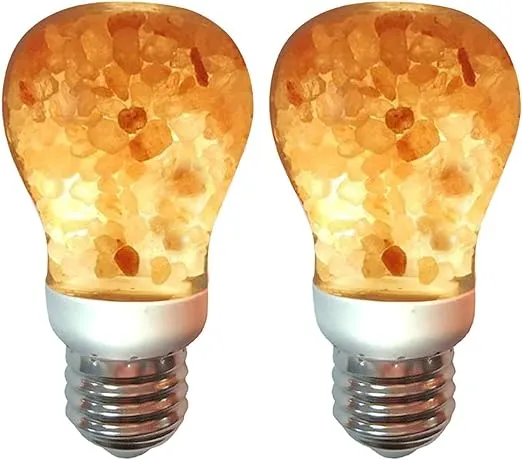 4pk LED Light Bulbs Himalayan Glow