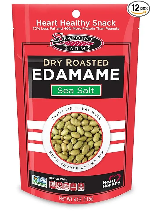 Seapoint Farms Edamame Dry Roasted Sea Salt