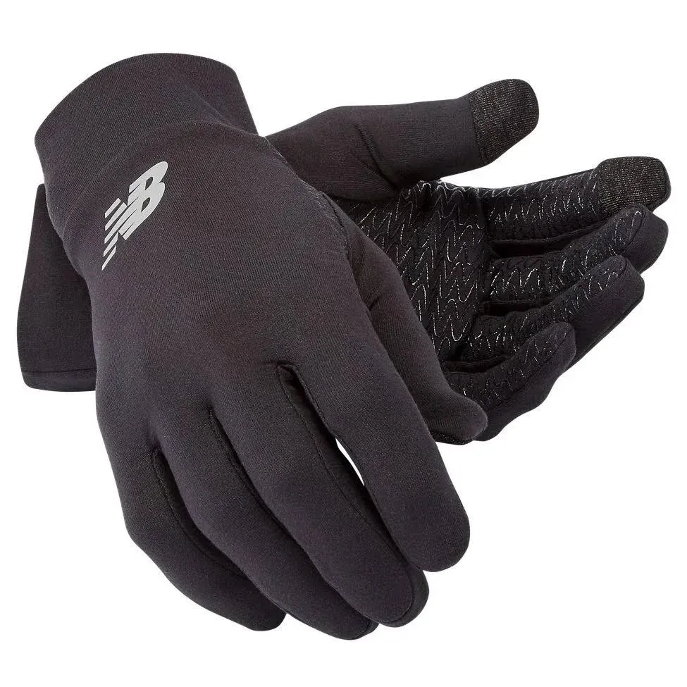 New Balance Lightweight Touchscreen Warm Running Gloves, Anti Slip Men's and Women's Cool Weather Gloves