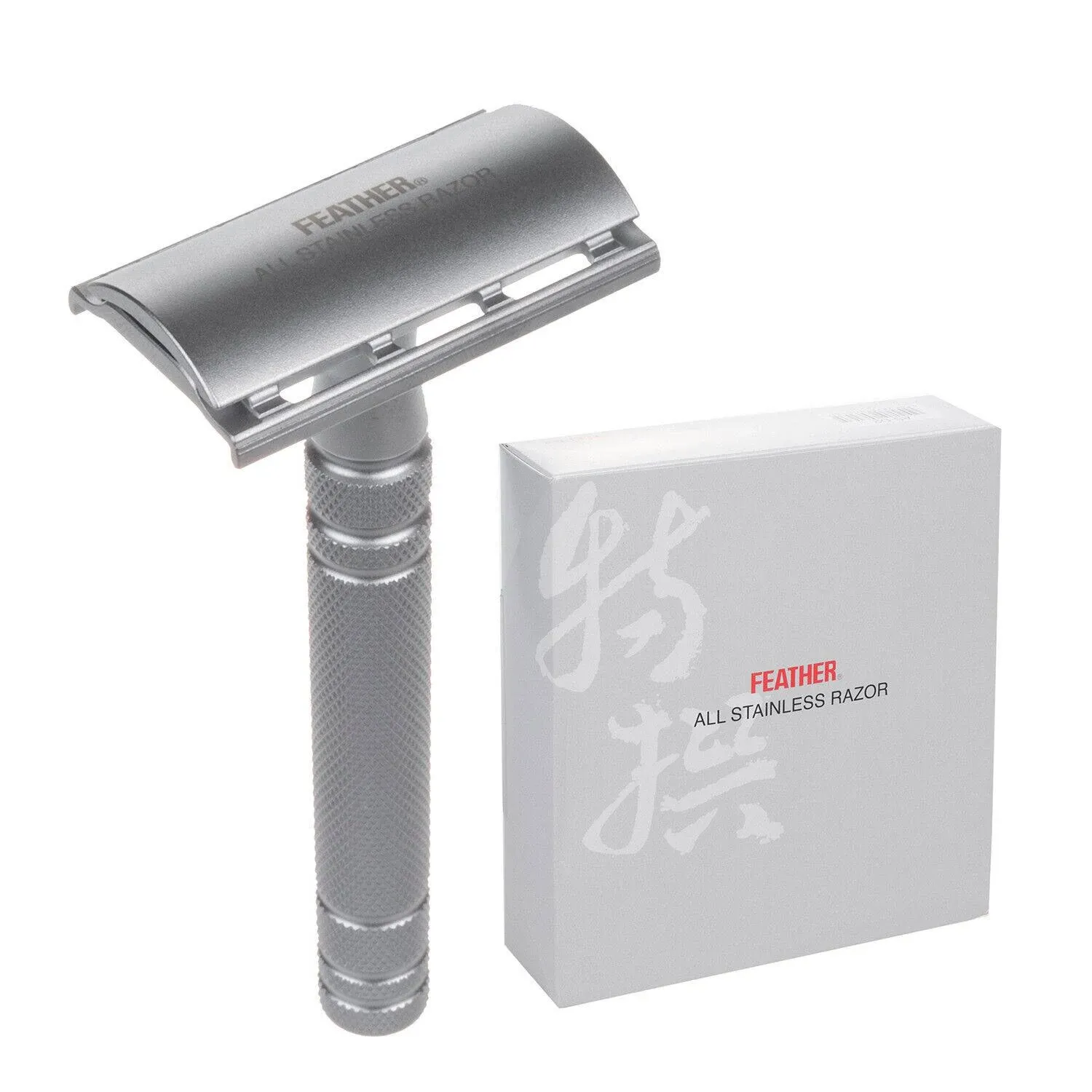 Feather AS-D2 All Stainless Steel Double Edge Razor