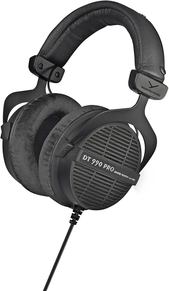 beyerdynamic DT 990 PRO 250 ohm - LIMITED EDITION (Black, Straight Cable)