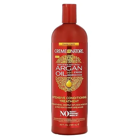 Creme Of Nature Argan Oil Conditioner Pro Treatment20 Ounce (591ml) (2 Pack)