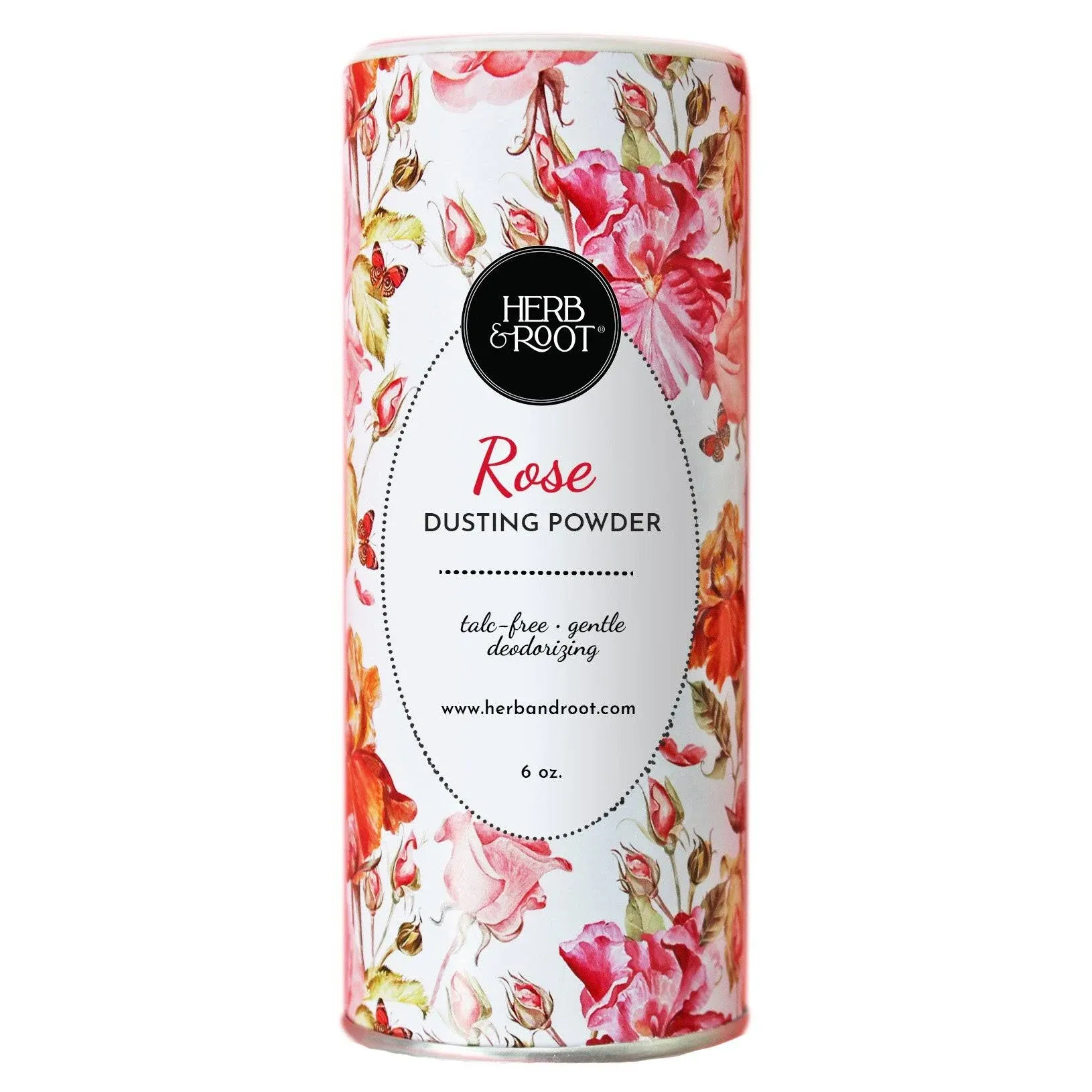 Herb & Root Rose Dusting Powder