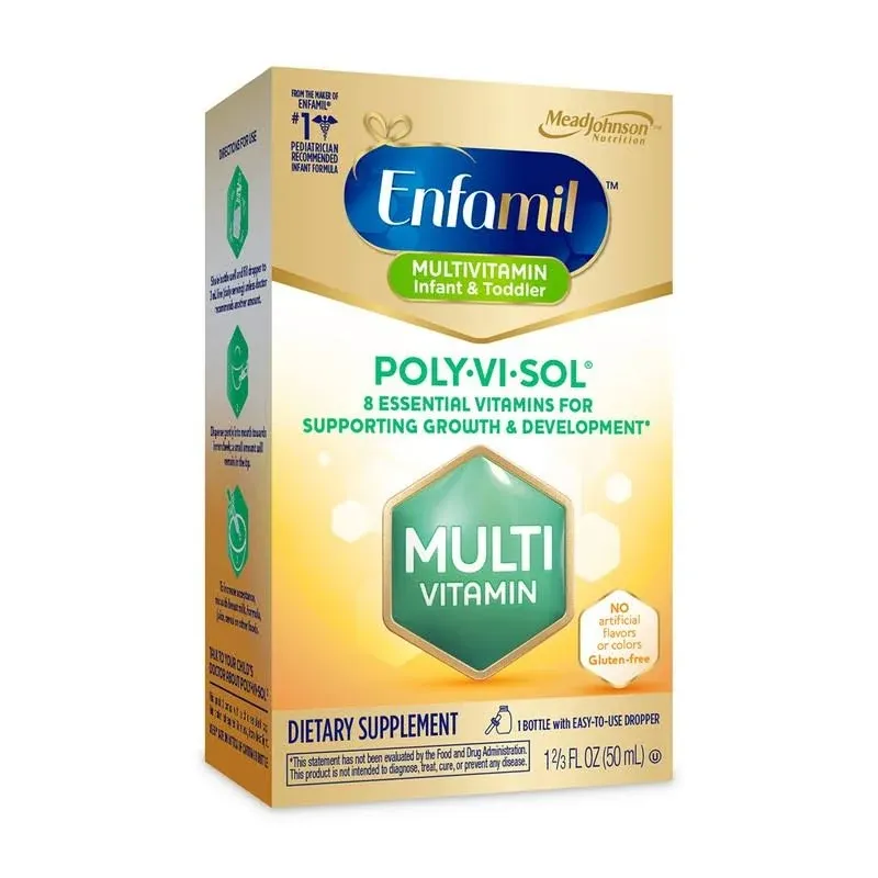 Enfamil Poly-Vi-Sol Multivitamin Dietary Supplement Drops - 1.67 fl oz bottle