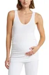 Beyond Yoga in A Cinch Maternity Low V Tank