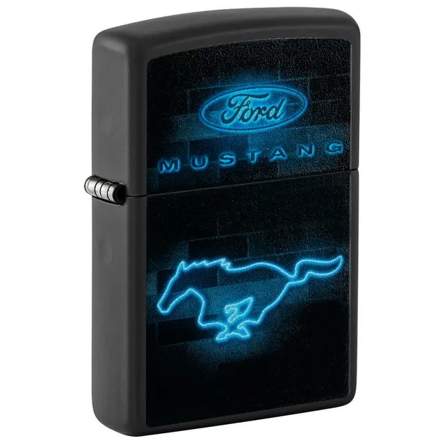 Mustang Mach E Running Horse Style ZIPPO Lighter - Ships Worldwide &amp; FREE to USA