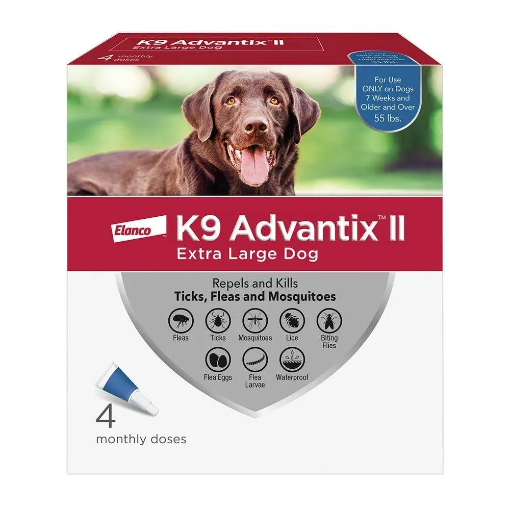 K9 Advantix II - 4 Pack