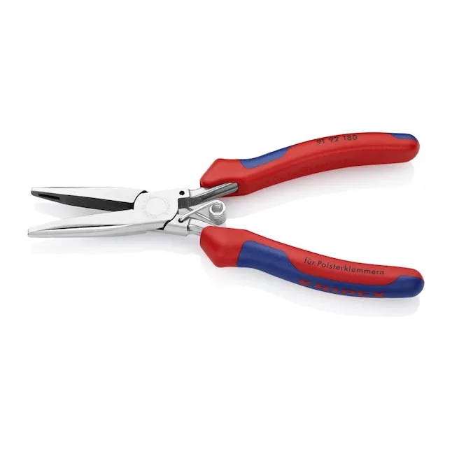 KNIPEX 7.7-in Hog Ring Pliers in Red | 91 92 180