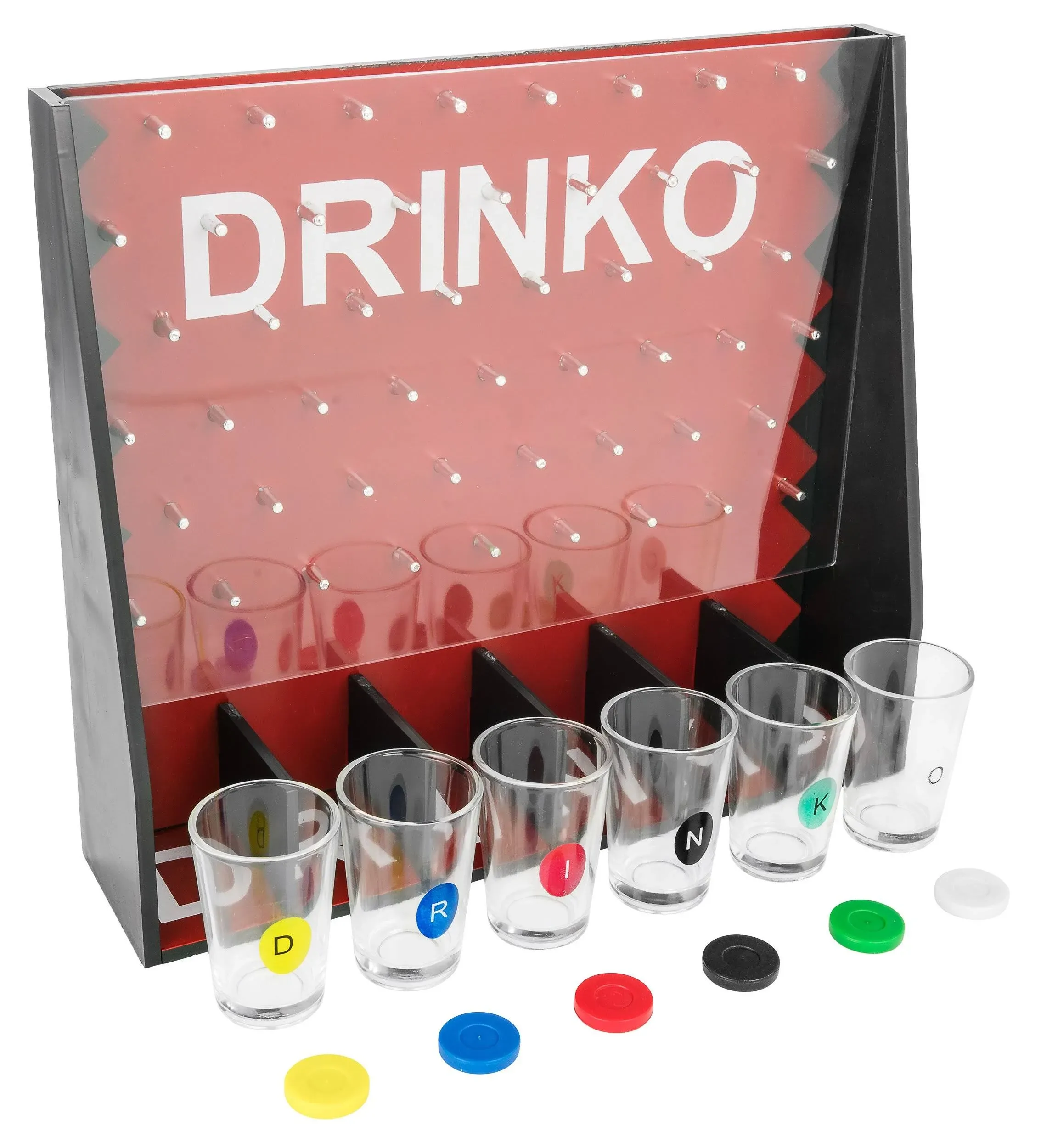 DRINKO Drinking Game - - Fun Social Shot Glass Party Game for Groups / Couple...