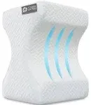 5 STARS UNITED Knee Pillow for Side Sleepers - 9.8&#034;L x 7.8&#034;W x 6.2&#034;H, White 