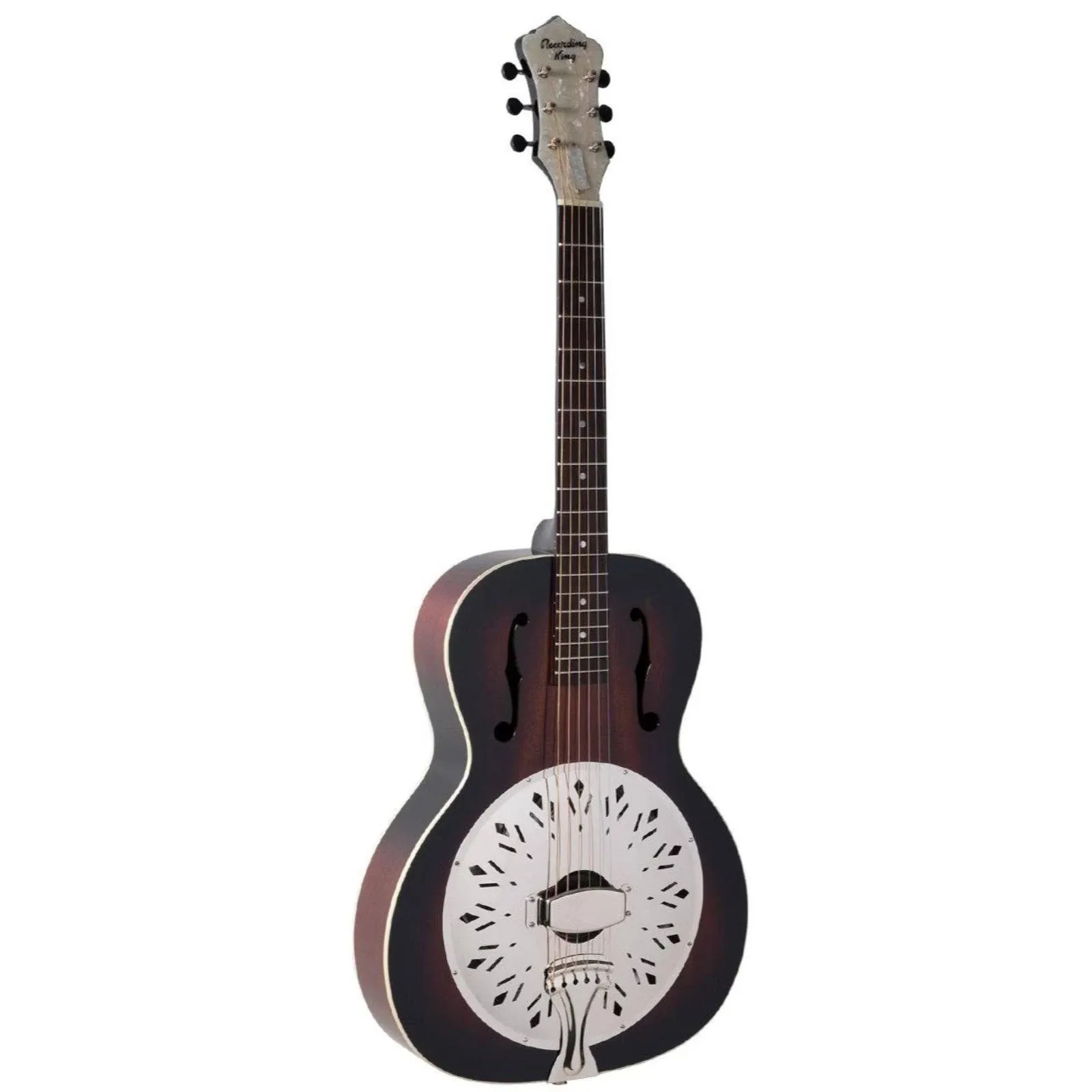 Recording King RR-41E-VS Rattlesnake Acoustic/Electric Small Body Resonator Guitar