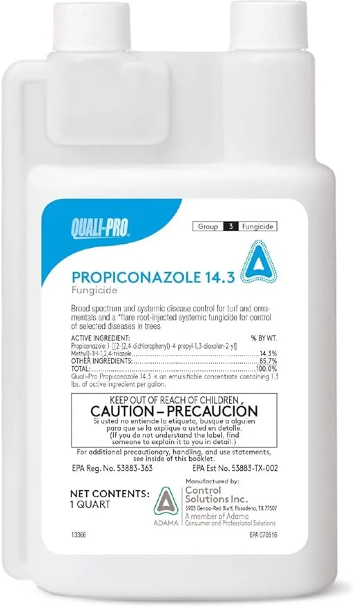 83013366 Propiconazole 14.4 Fungicide, 32oz, White