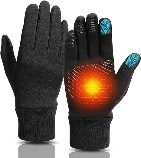 Guantes de invierno para hombres y mujeres: guantes impermeables para clima frío con pantalla táctil