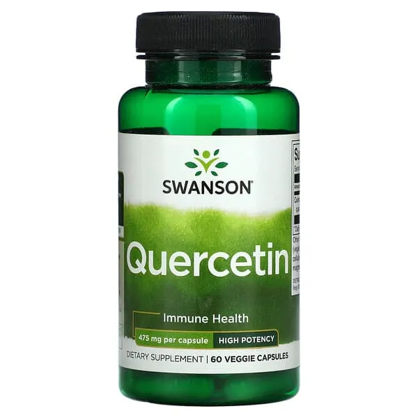 Swanson High Potency Quercetin high potency quercetin for protecting blood vessels and immune system cells