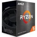 AMD Ryzen™ 5 5600 6-Core, 12-Thread Unlocked Desktop Processor with Wraith Stealth Cooler