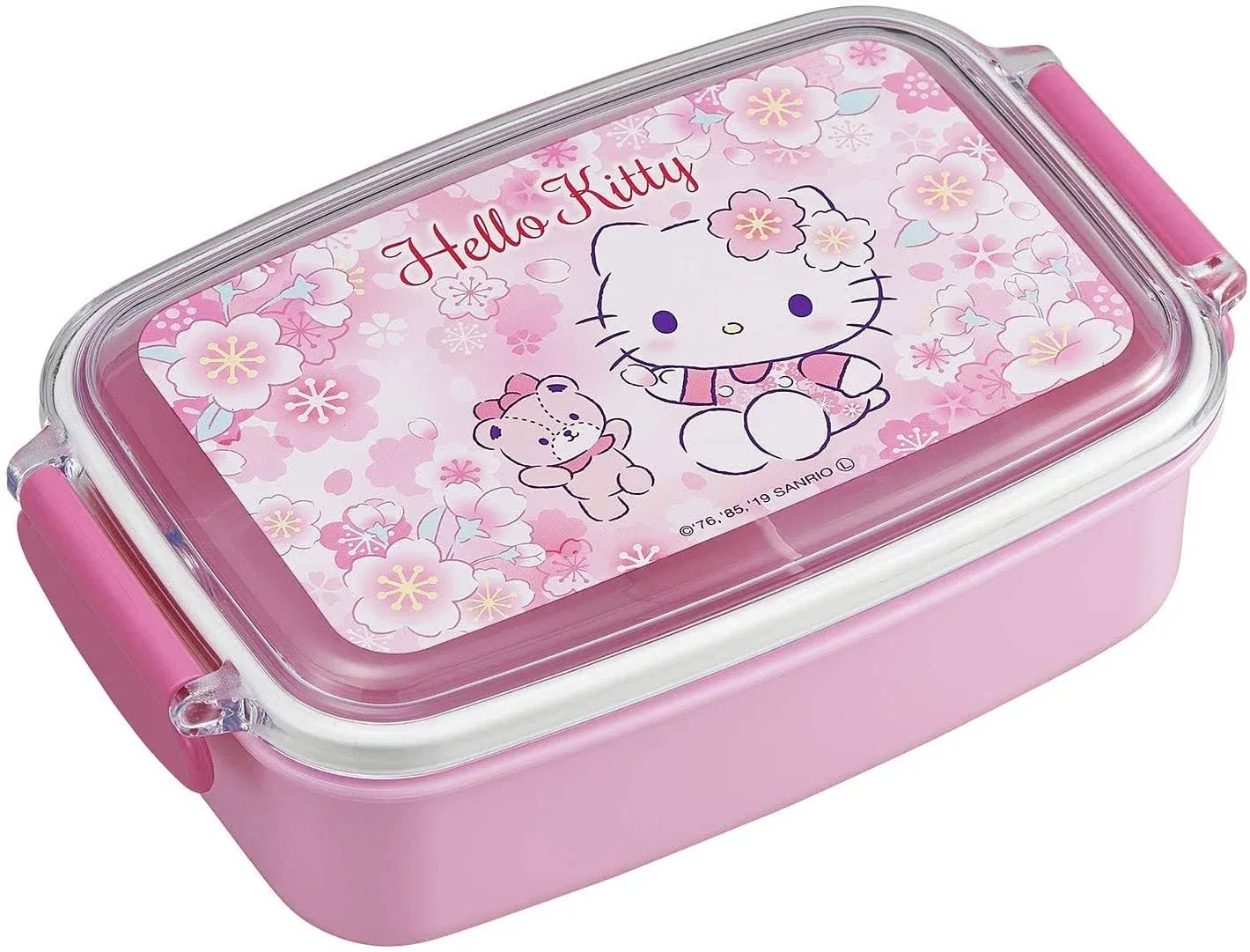 Hello Kitty Sakura PL-1R Lunch Box (With Partition)