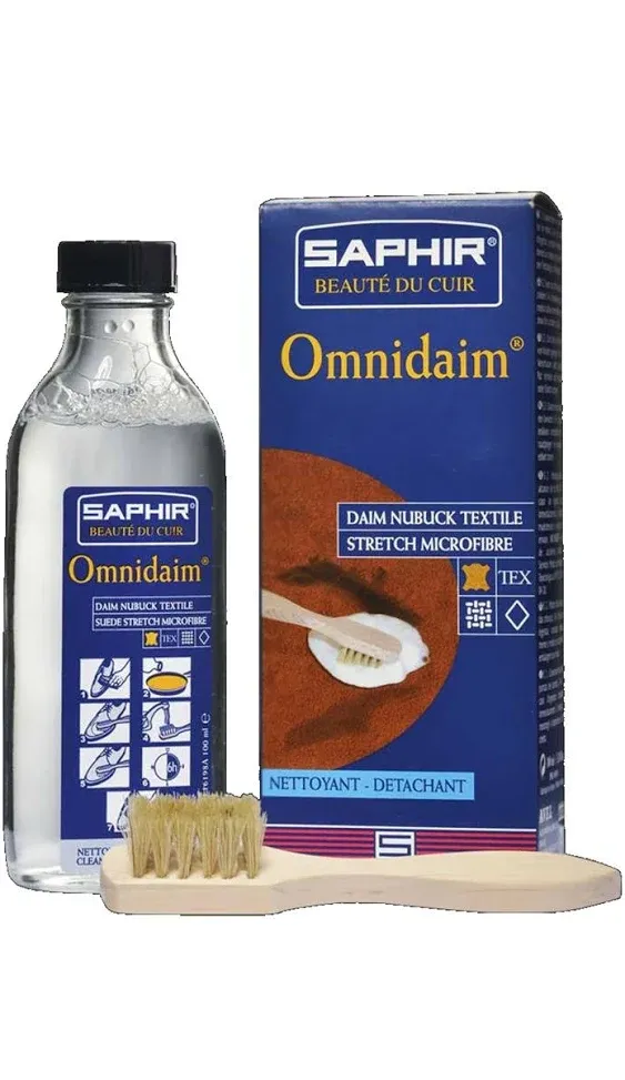 Saphir Omnidaim Suede Cleaner 100ml Bottle