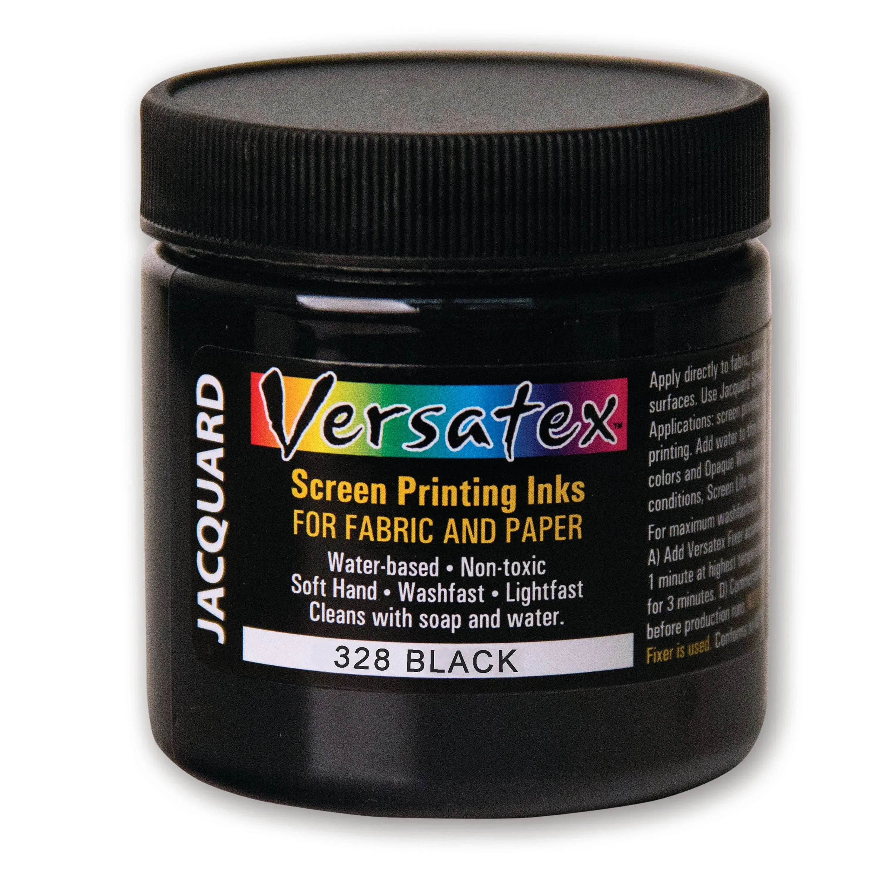 Versatex Screen Ink 4oz Black