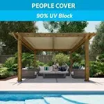 Cool A Roo 302245 Extra Heavy Polyethylene Shade Cloth 6 W x 15 L ft.