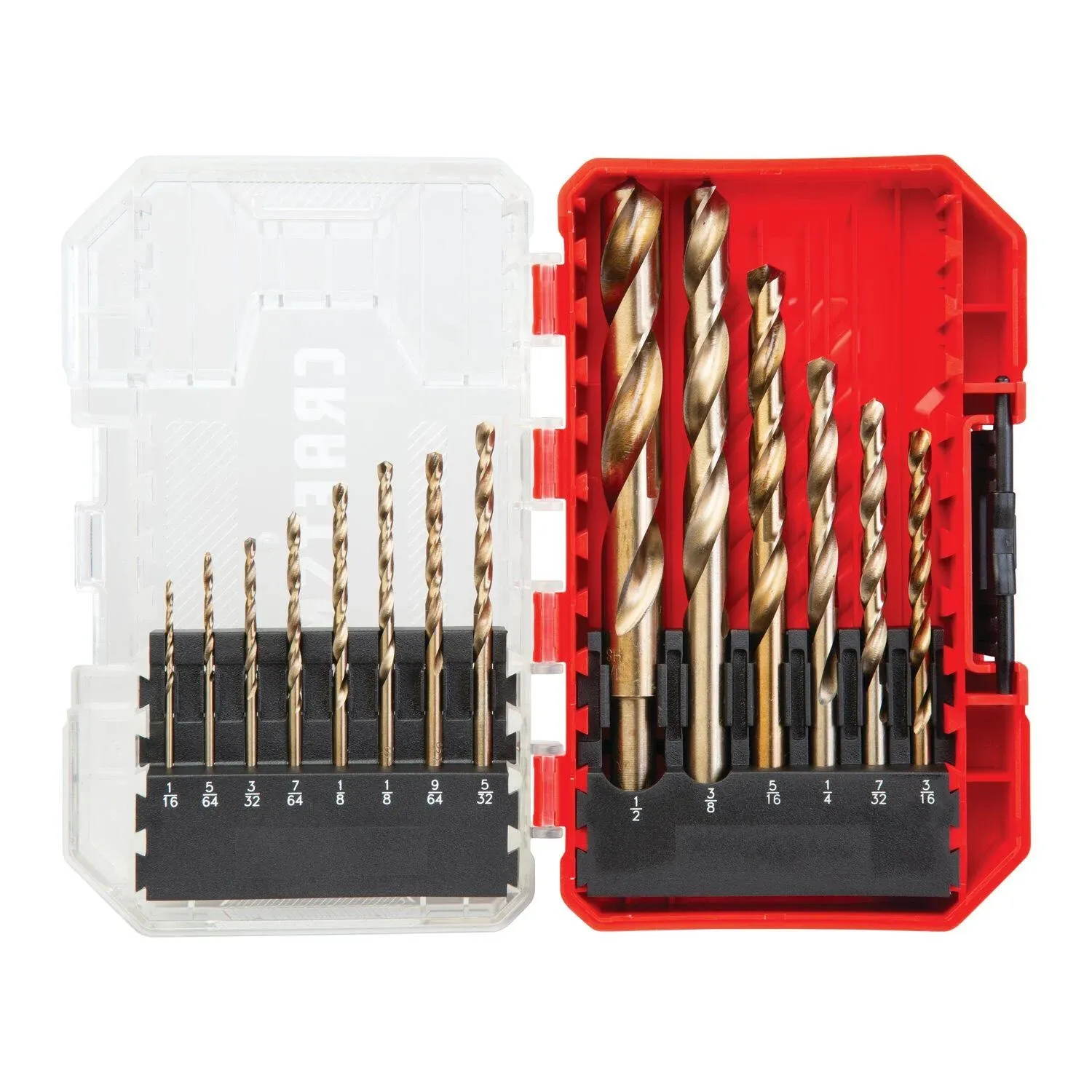 Craftsman Drill Bit Set Gold Oxide 14 Pieces