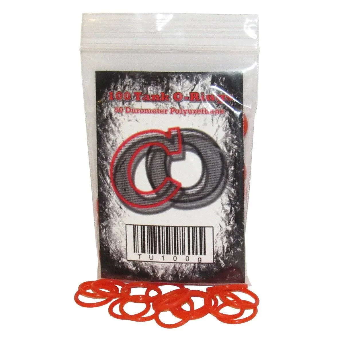 Captain O-Ring 100 Polyurethane CO2 / HPA Tank O-Rings