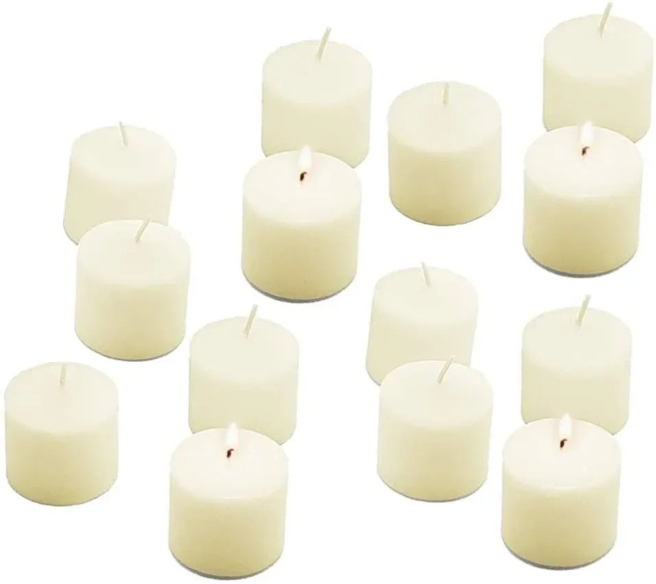 15 Hour Unscented Votive Candle (Box of 36)