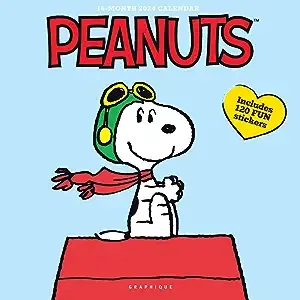 Peanuts Happiness Is 2024 Wall Calendar