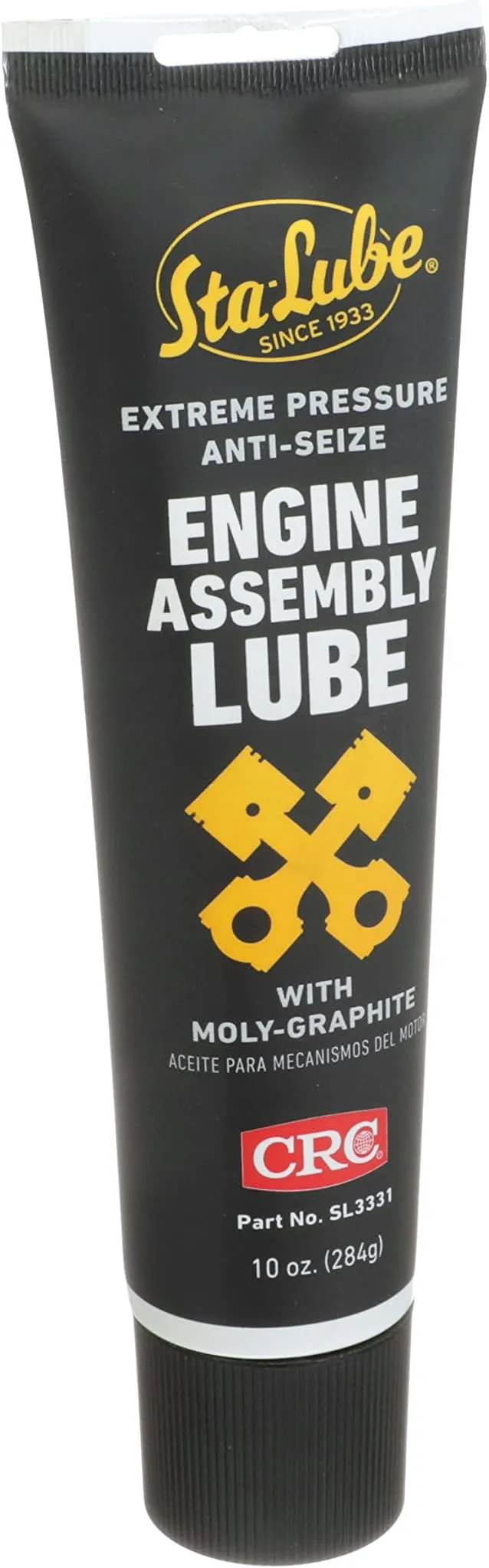 Sta-Lube Extreme Pressure Engine Assembly Lube SL3331-10 Wt Oz. Tube, Anti Seize LubeSta-Lube Extreme Pressure Engine Assembly Lube SL33…