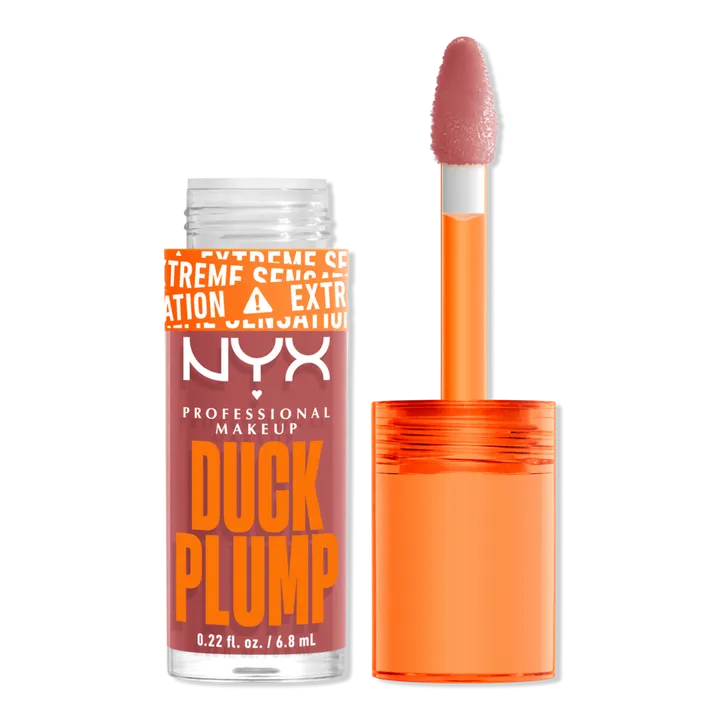 NYX Professional Makeup Duck Plump Brillo De Labios Con Efecto Plump Color Strike A Rose