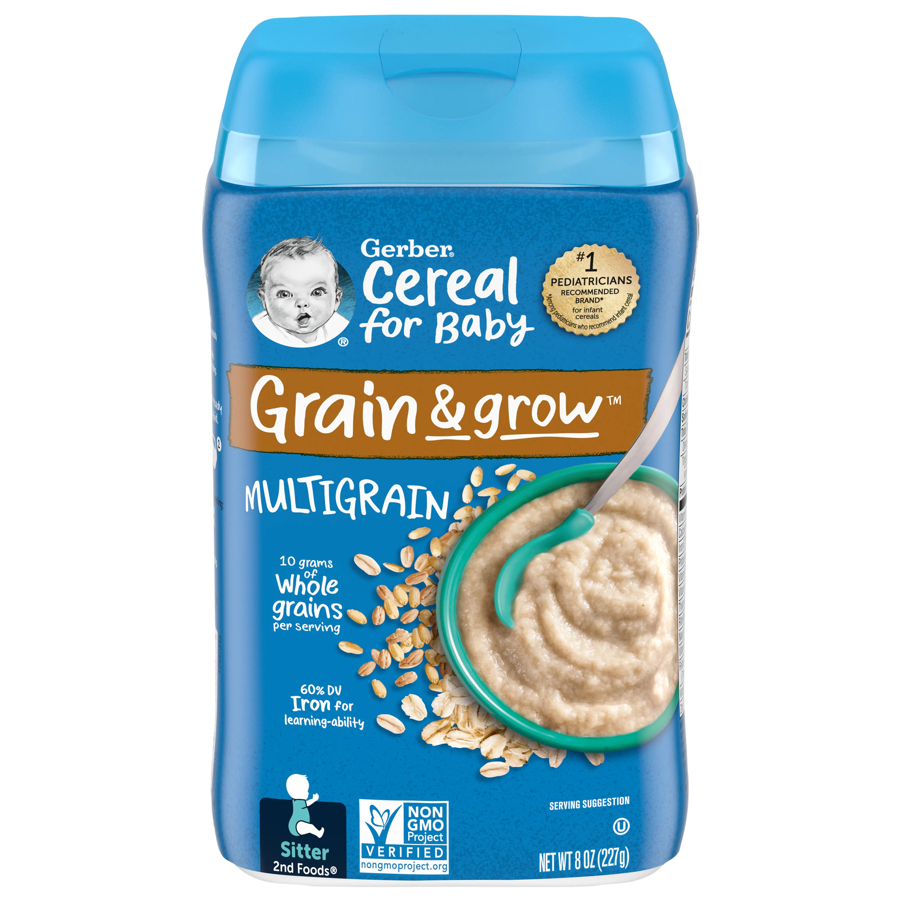 Gerber 2nd Foods Multigrain Cereal 8oz