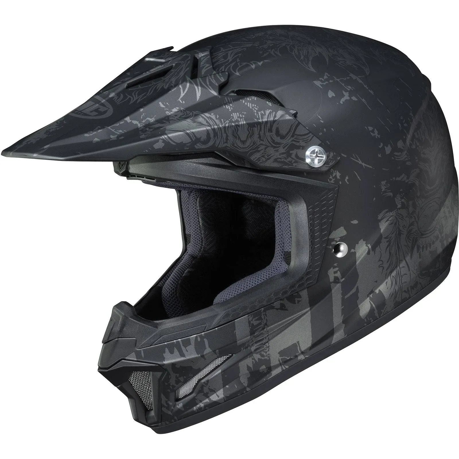 HJC Youth CL-XY 2 Helmet - Creeper (X-Large) (Black)