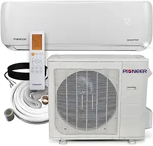 Pioneer 24,000 BTU 18 SEER2 Ductless Mini-Split Inverter+ Air Conditioner Heat Pump