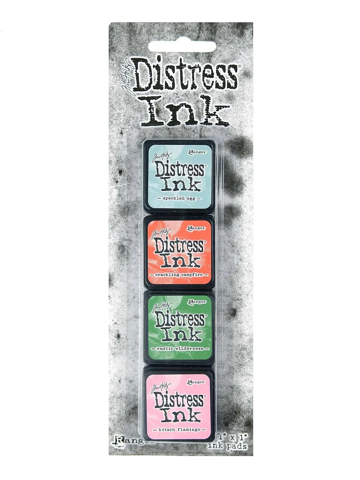 Ranger Tim Holtz-Distress Mini Ink-Kit 16, Various, 1 x 1 inches, TDPK76339