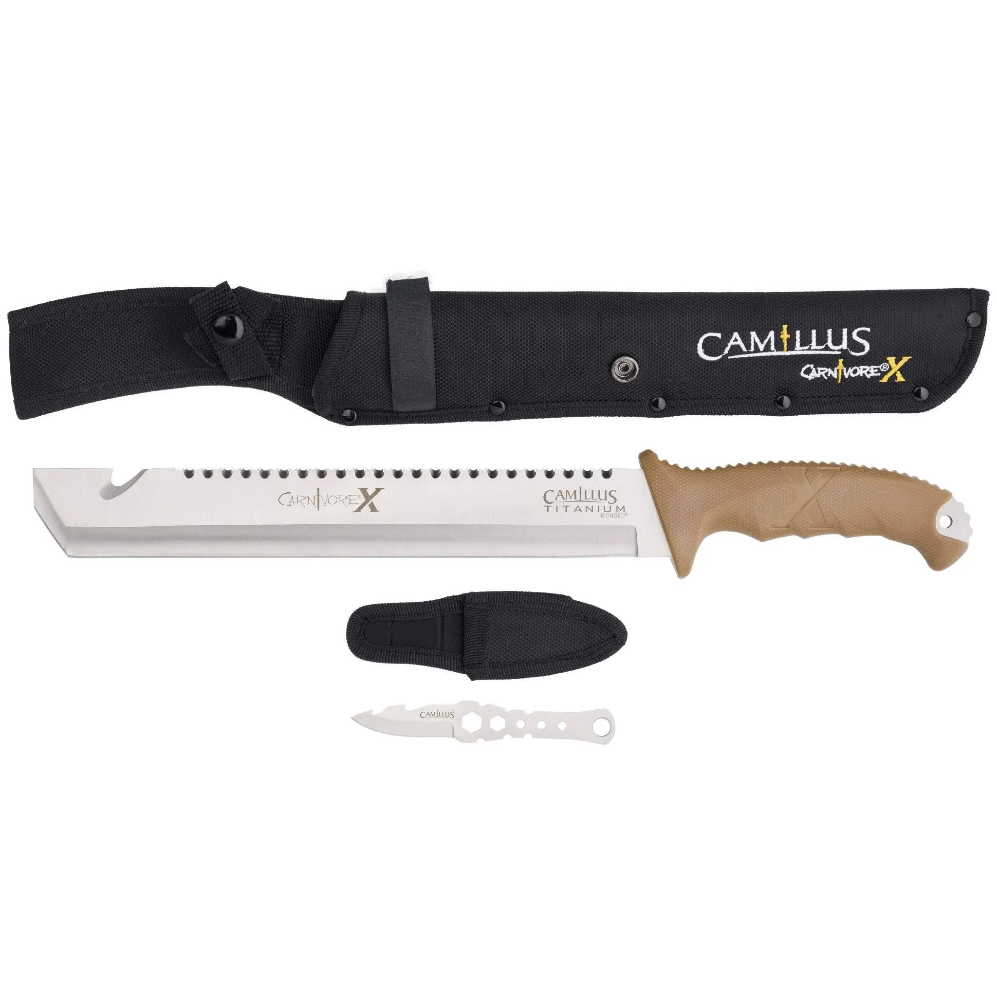 Camillus 18" Titanium Bonded Carnivore x Machete