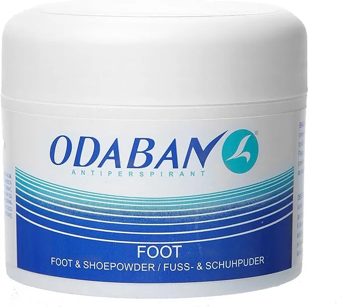 Antiperspirant Foot and Shoe Powder, Long-Lasting &amp; Effective, 50 Gram