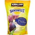 Kirkland Signature Sunsweet Whole Dried Plums, 3.5 Pounds (Pack of 4)