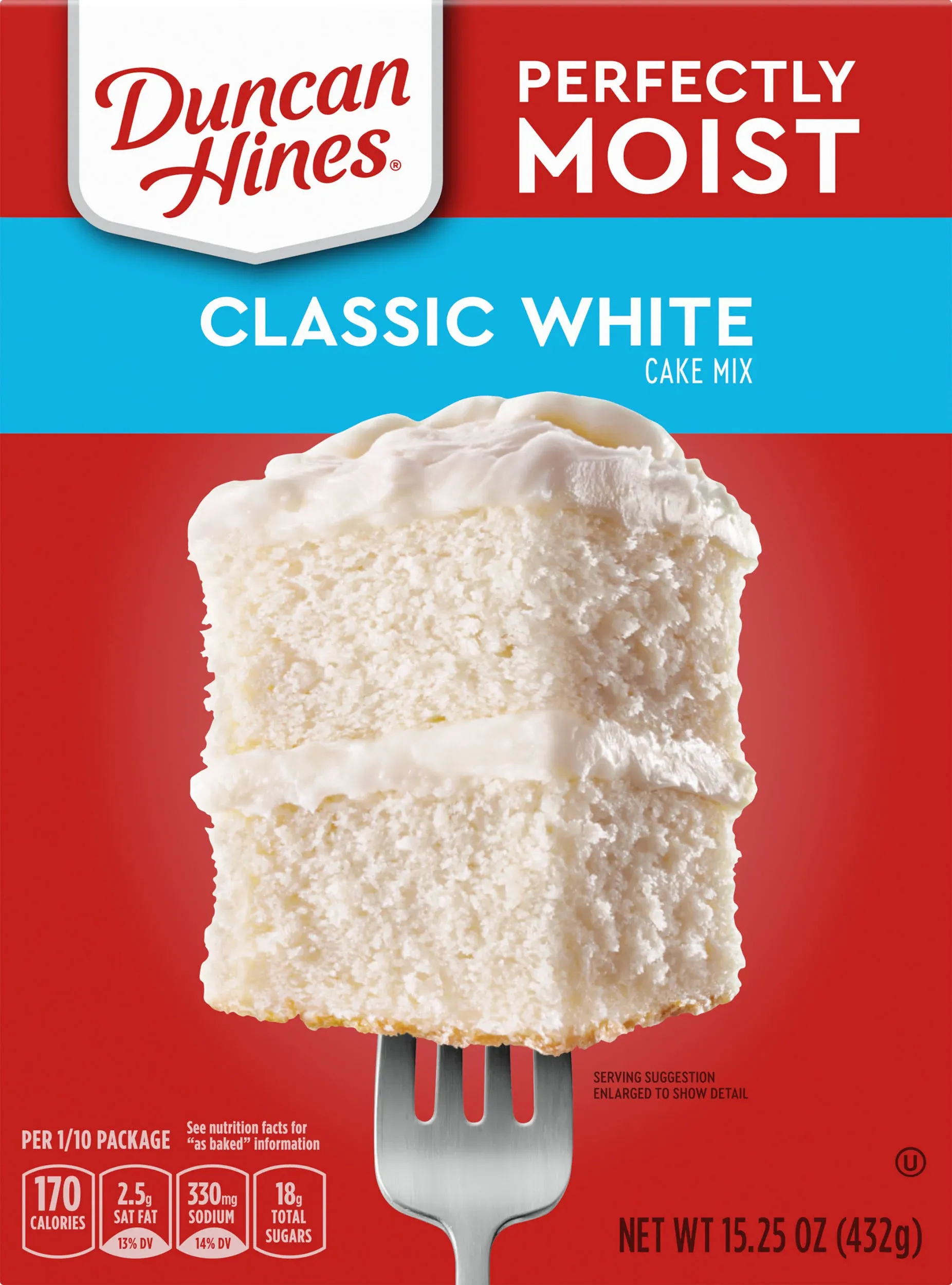 Duncan Hines Classic Cake Mix, Classic White