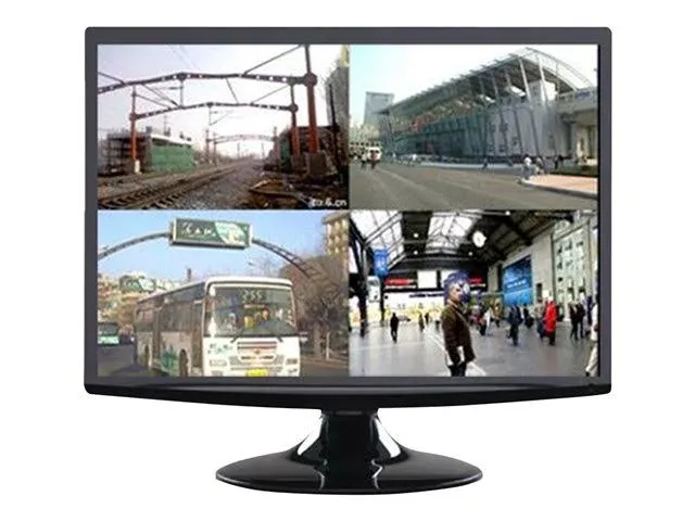 Full HD 18.5&#034; Surveillance Security Monitor LED LCD Display HDMI Looping BNC