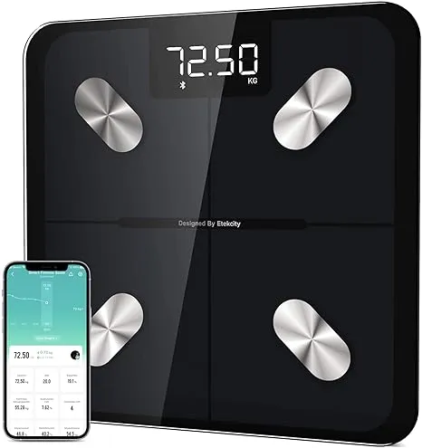 Etekcity Smart Body Weight and Fat Scale