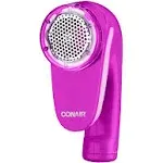 Conair Fabric Shaver and Lint Remover, Battery Operated Portable Fabric Shaver, Pink