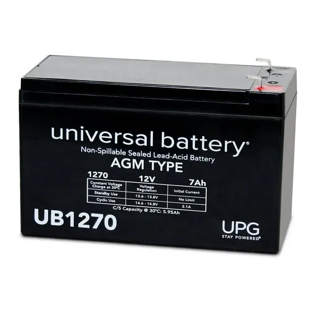 UPG Universal Battery UB1270 12V 7Ah